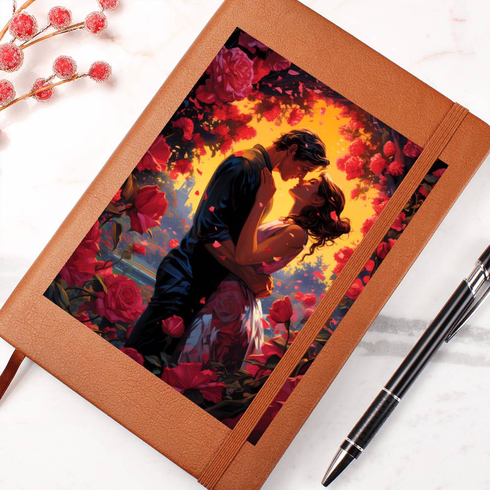 Valentine's Day Art 242 - Vegan Leather Journal