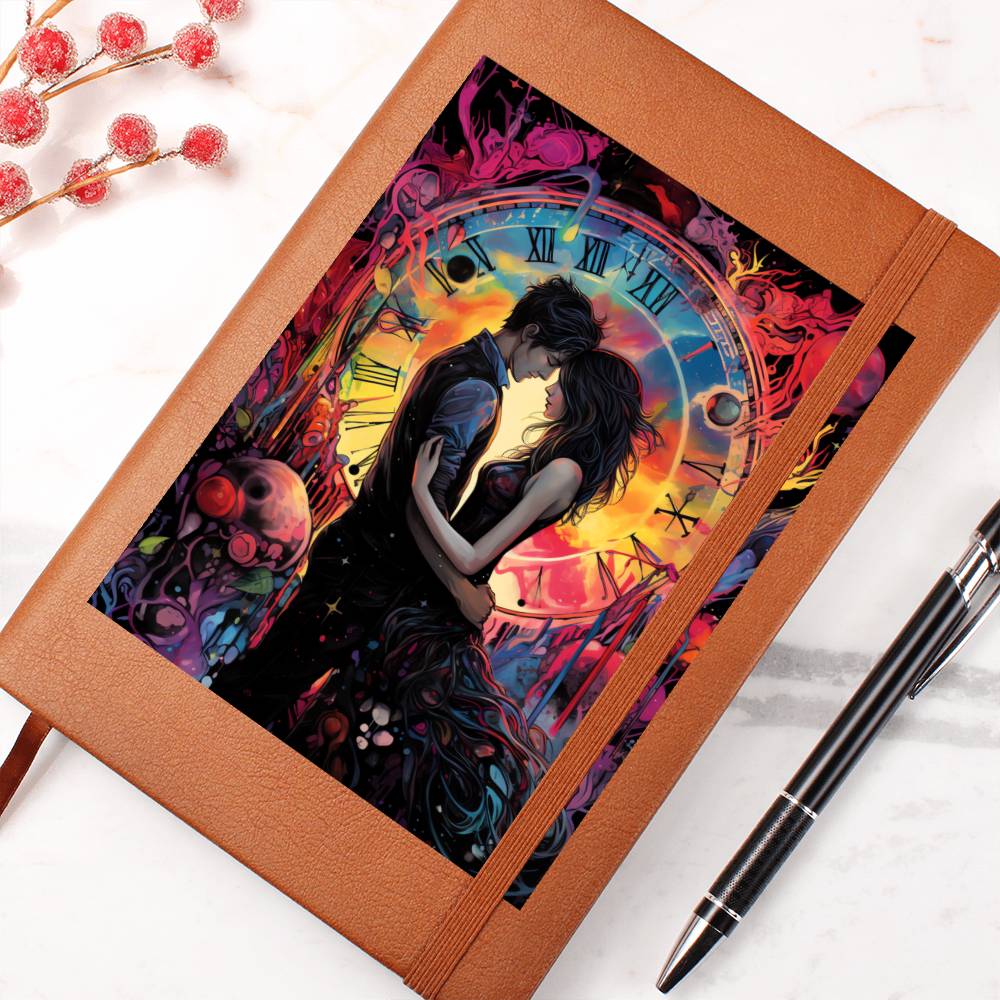 Valentine's Day Art 001 - Vegan Leather Journal
