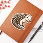 Cute Pangolin sticker 119 - Vegan Leather Journal