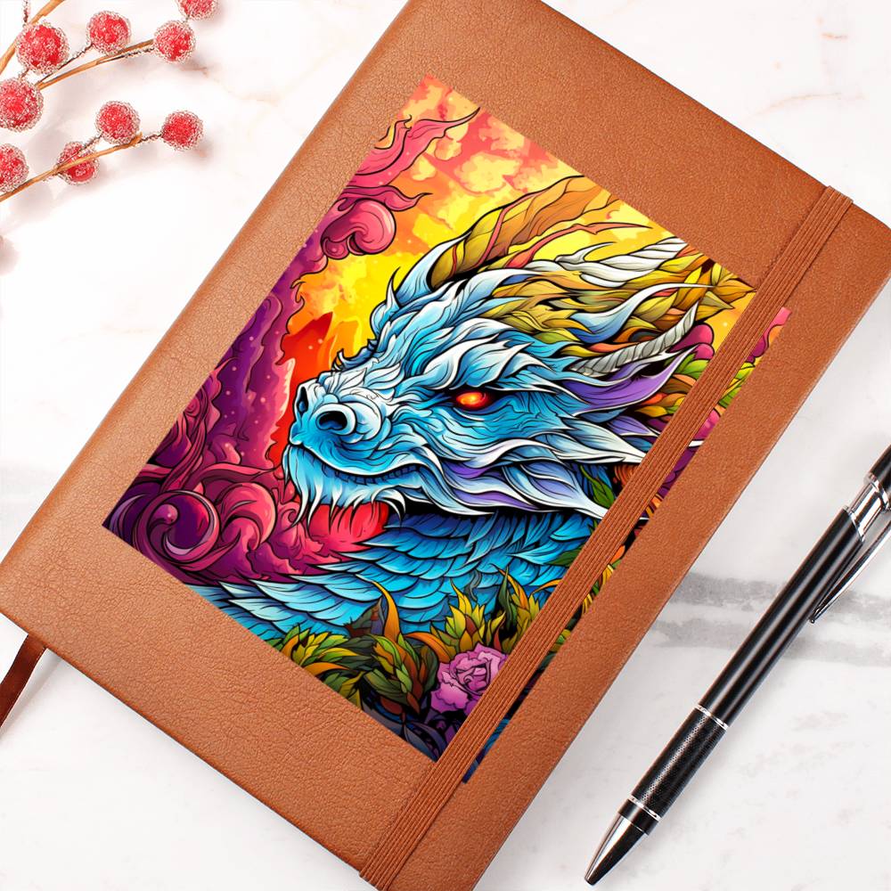 Majestic Dragon 010 - Vegan Leather Journal