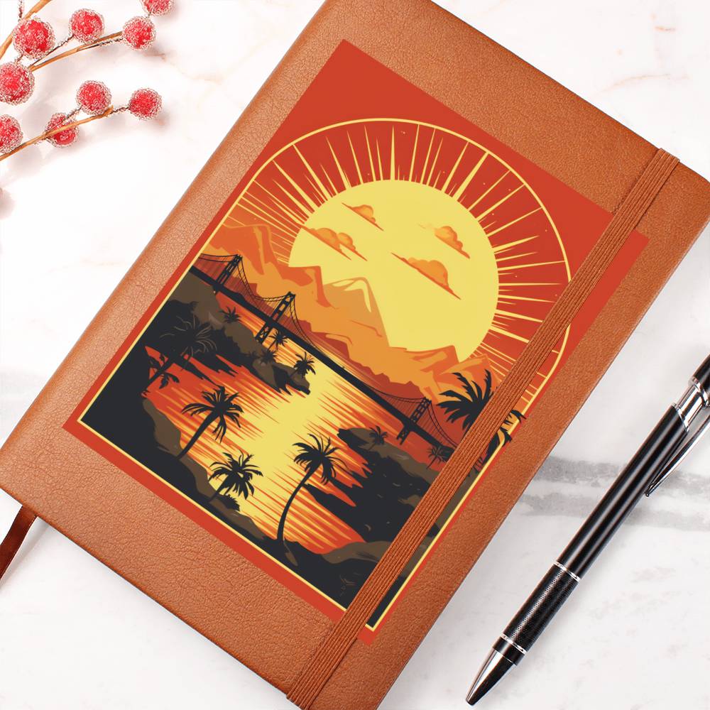 Minimalist BOHO Art 136 - Vegan Leather Journal