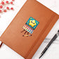 Cute Back to School Sticker 017 - Vegan Leather Journal