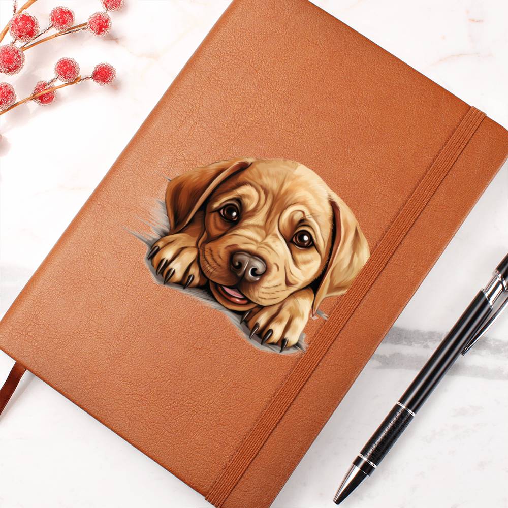 Bullador Peeking - Vegan Leather Journal