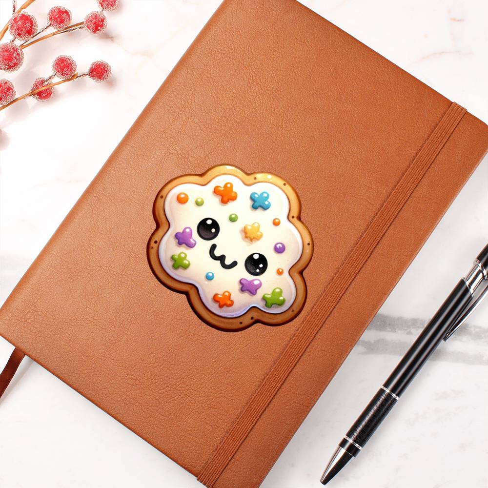 Cute Halloween Sticker 008 - Vegan Leather Journal
