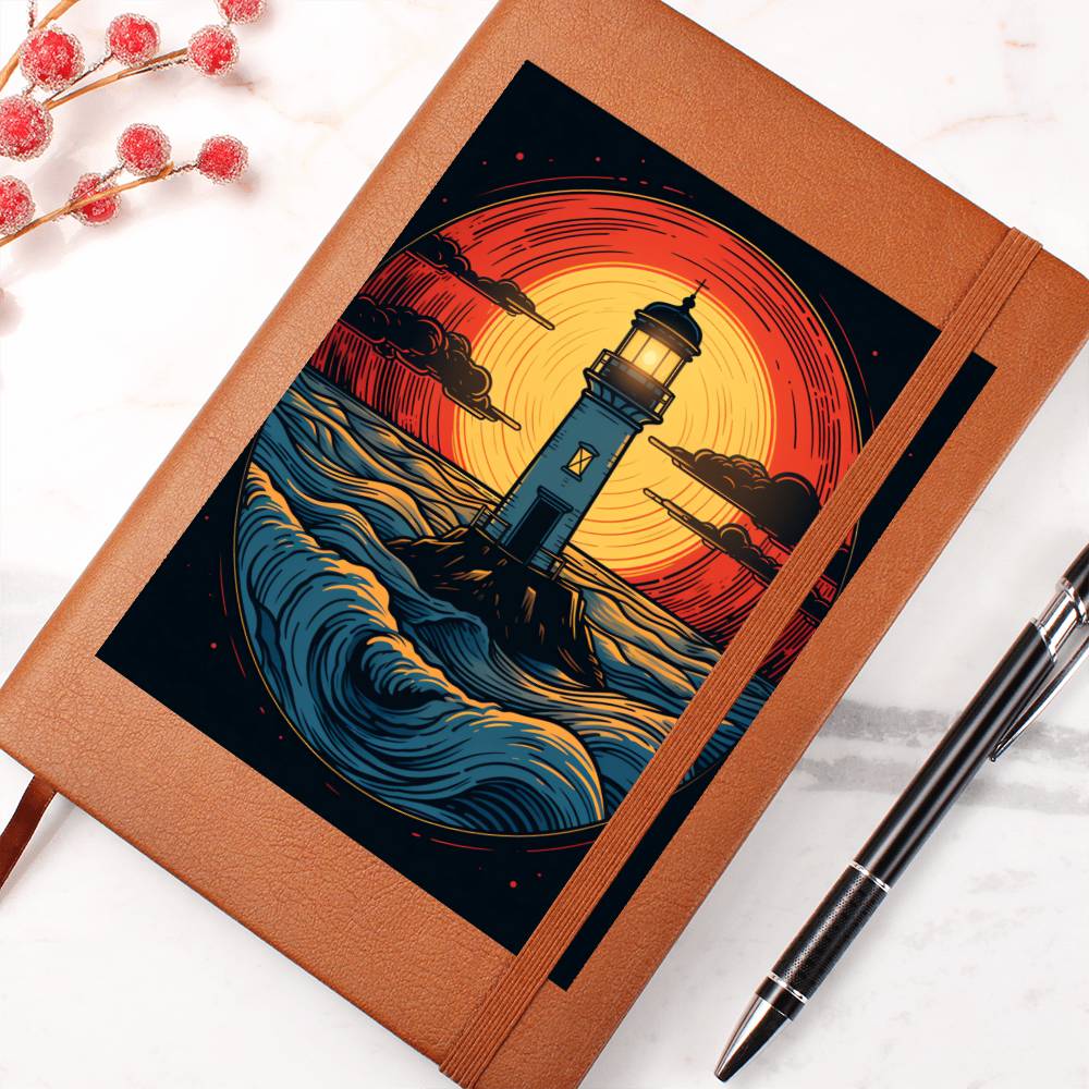 Minimalist BOHO Art 089 - Vegan Leather Journal
