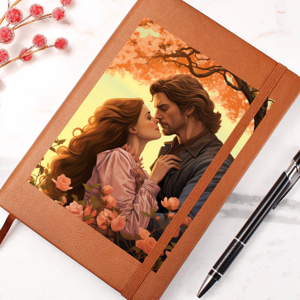Valentine's Day Art 018 - Vegan Leather Journal