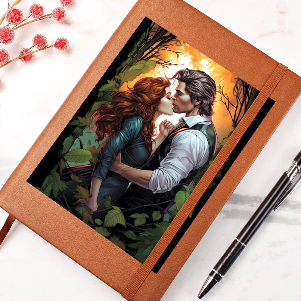 Valentine's Day Art 429 - Vegan Leather Journal