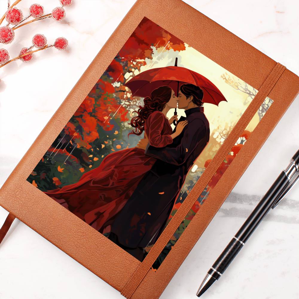 Valentine's Day Art 158 - Vegan Leather Journal