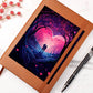 Valentine's Day Art 275 - Vegan Leather Journal