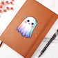 Cute Halloween Sticker 057 - Vegan Leather Journal