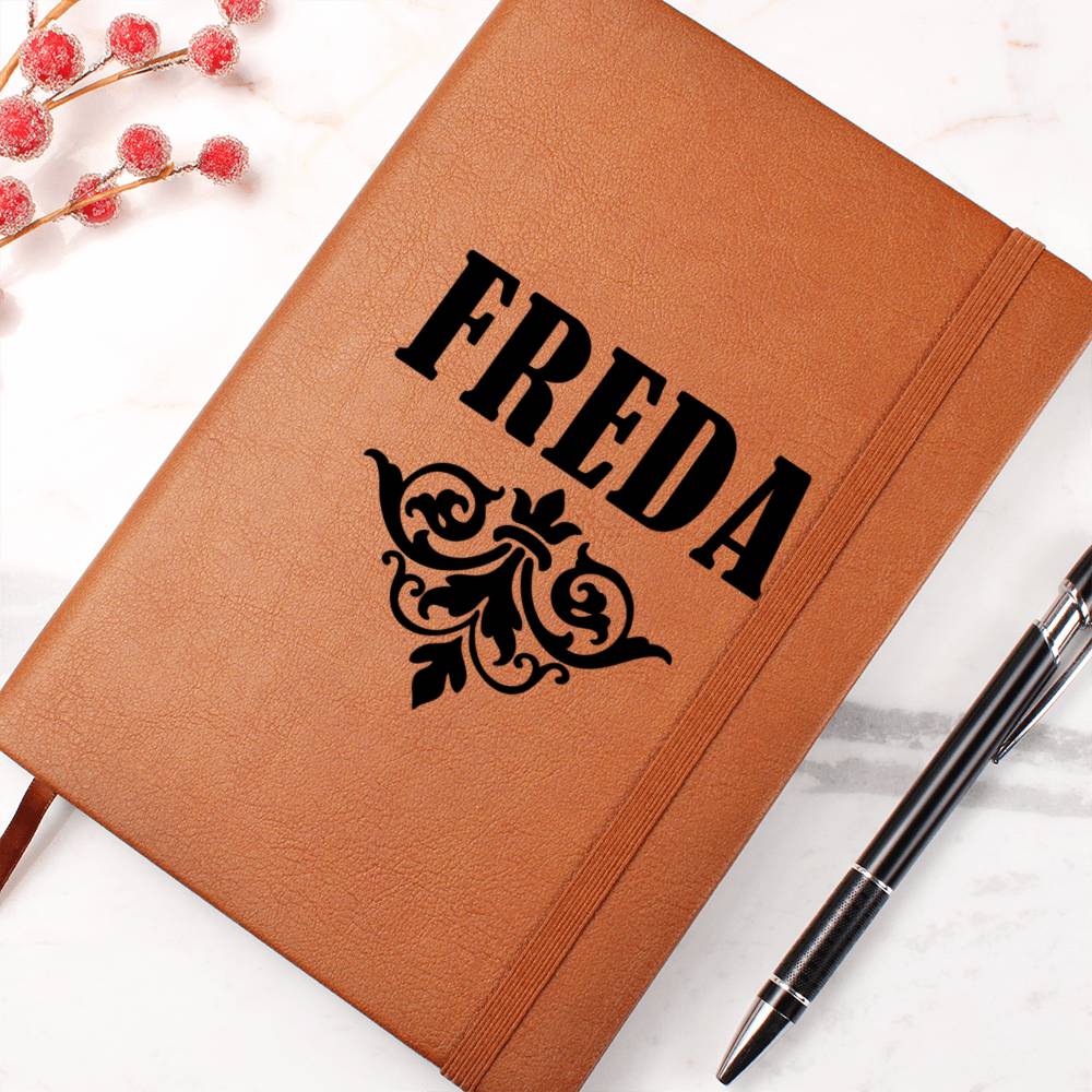 Freda  v01 - Vegan Leather Journal
