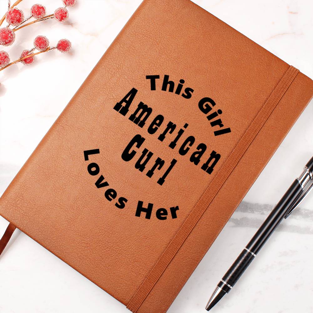 American Curl v2 - Vegan Leather Journal