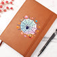 Cute Halloween Sticker 111 - Vegan Leather Journal