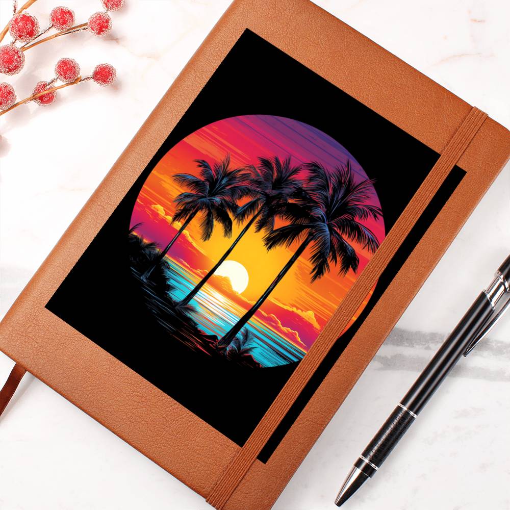 Minimalist BOHO Art 035 - Vegan Leather Journal
