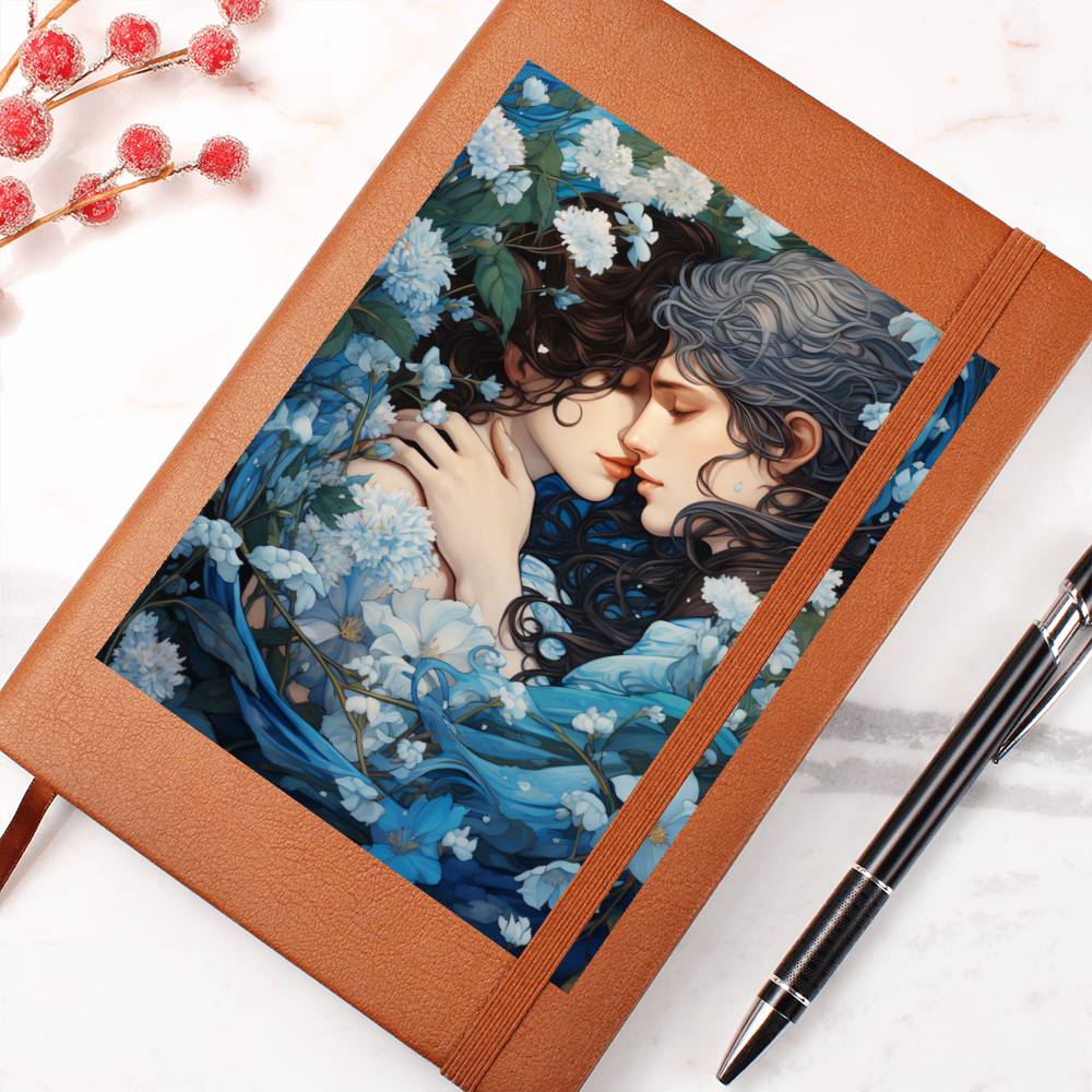 Valentine's Day Art 061 - Vegan Leather Journal