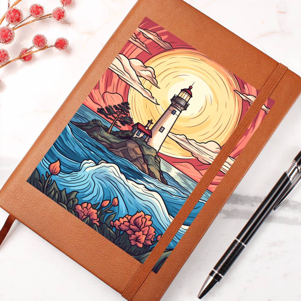 Minimalist BOHO Art 041 - Vegan Leather Journal