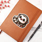 Cute Binturong sticker 01 - Vegan Leather Journal