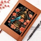 Birds And Floral Design 122 - Vegan Leather Journal