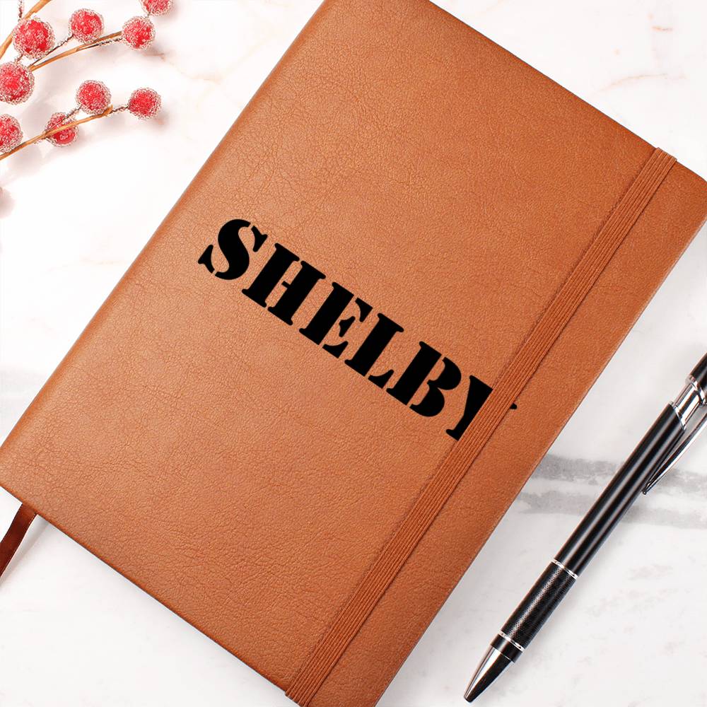 Shelby - Vegan Leather Journal