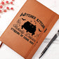 Vintage Halloween Signs 20 - Vegan Leather Journal