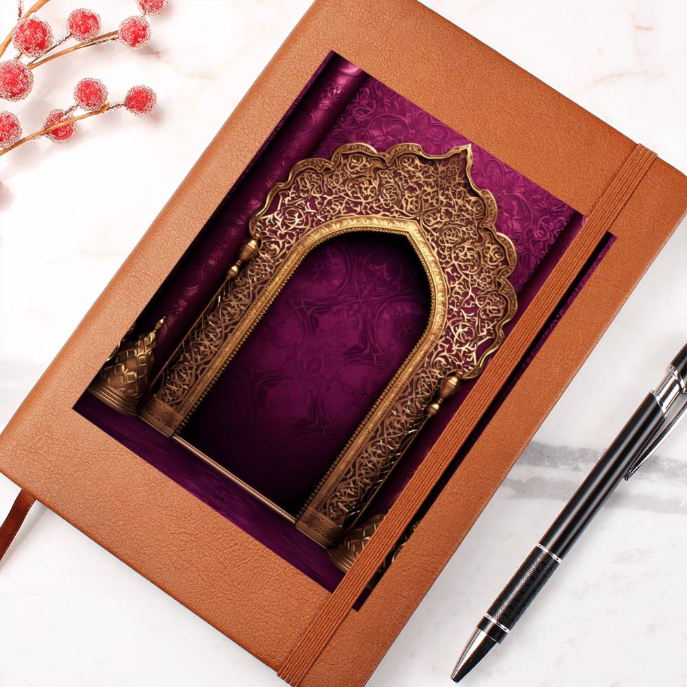 Ornate Gold Cover 080 - Vegan Leather Journal