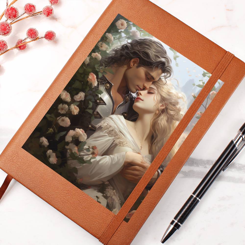 Valentine's Day Art 326 - Vegan Leather Journal