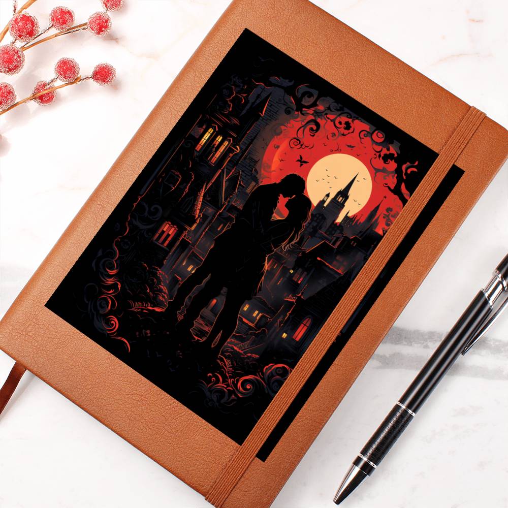 Valentine's Day Art 088 - Vegan Leather Journal