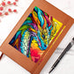 Majestic Dragon 001 - Vegan Leather Journal