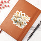 Luxury Wedding Decor Sticker 028 - Vegan Leather Journal