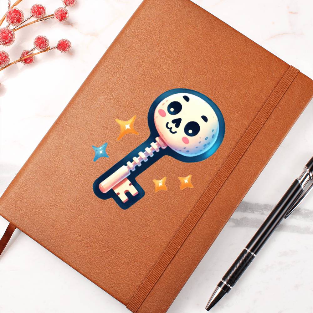 Cute Halloween Sticker 056 - Vegan Leather Journal