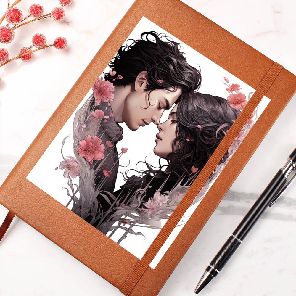 Valentine's Day Art 425 - Vegan Leather Journal