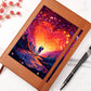 Valentine's Day Art 398 - Vegan Leather Journal