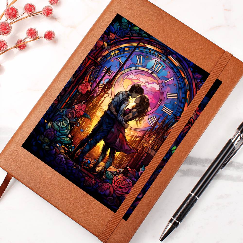 Valentine's Day Art 466 - Vegan Leather Journal