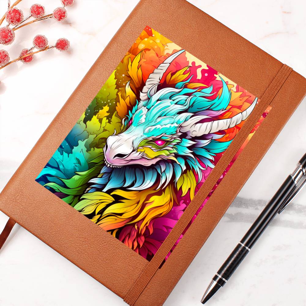 Majestic Dragon 031 - Vegan Leather Journal