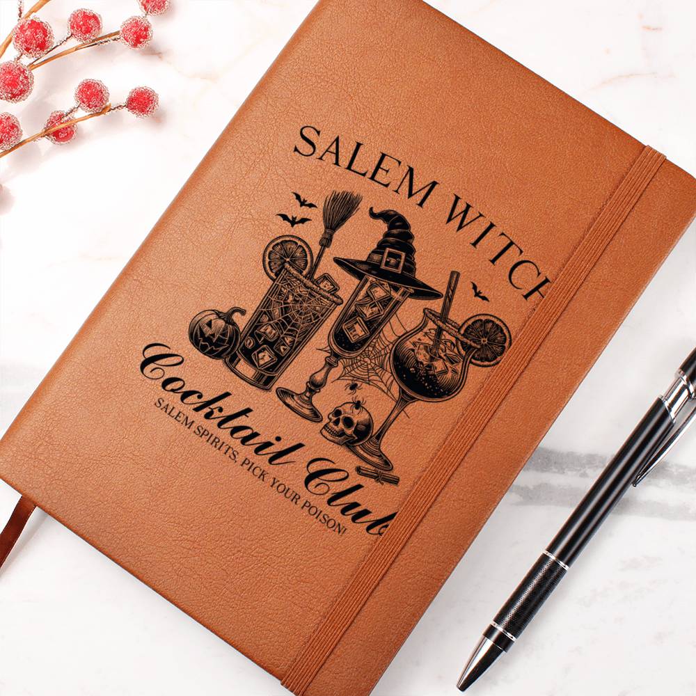 Halloween Witch Club 2 - Vegan Leather Journal