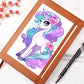 Cute Unicorn 115 - Vegan Leather Journal