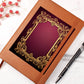 Ornate Gold Cover 075 - Vegan Leather Journal