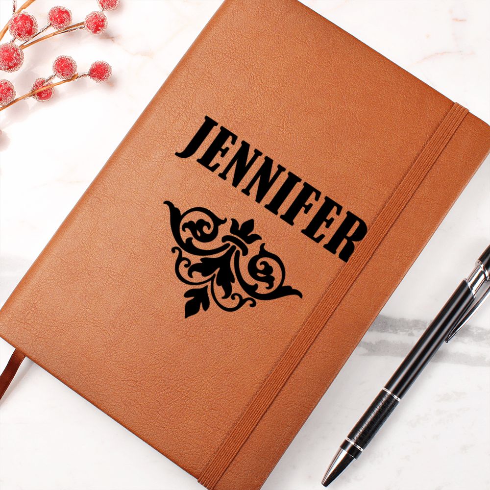 Jennifer v01 - Vegan Leather Journal