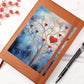 Valentine's Day Art 390 - Vegan Leather Journal
