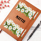 Mattie (Playful Daisies) - Vegan Leather Journal