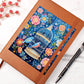 Birds And Floral Design 176 - Vegan Leather Journal