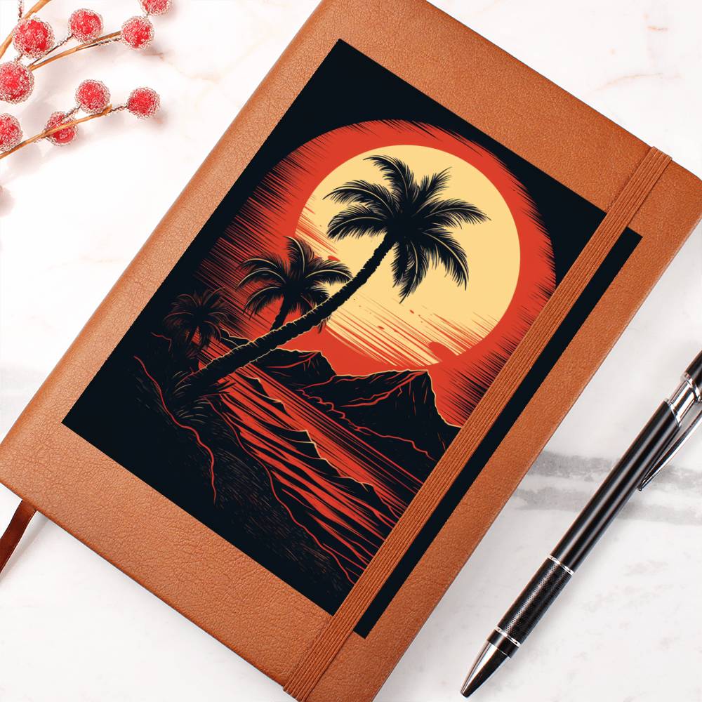 Minimalist BOHO Art 118 - Vegan Leather Journal