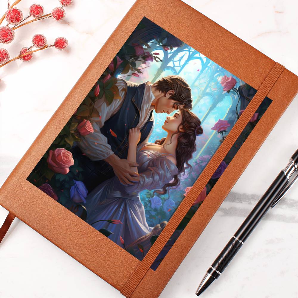 Valentine's Day Art 058 - Vegan Leather Journal