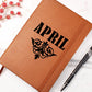 April v01 - Vegan Leather Journal