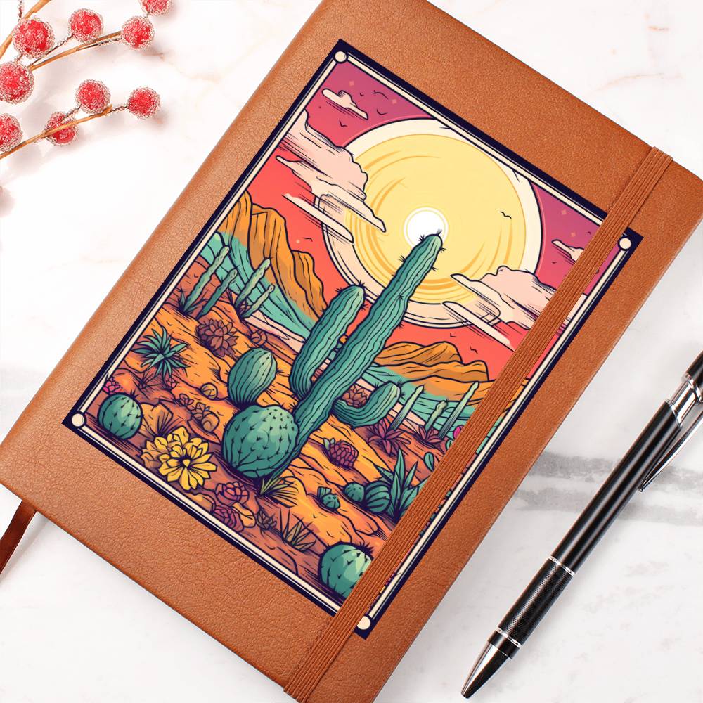 Minimalist BOHO Art 126 - Vegan Leather Journal