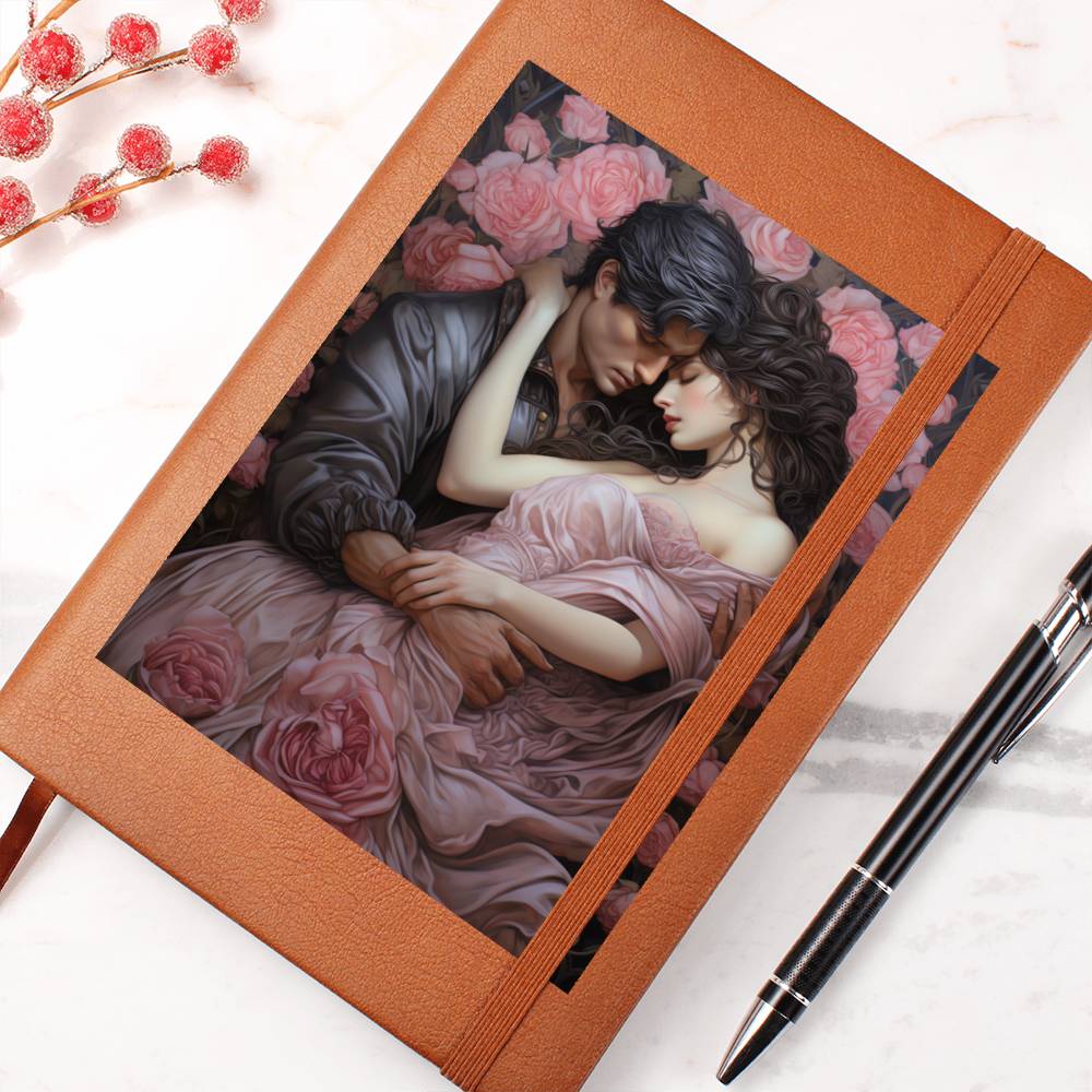 Valentine's Day Art 307 - Vegan Leather Journal