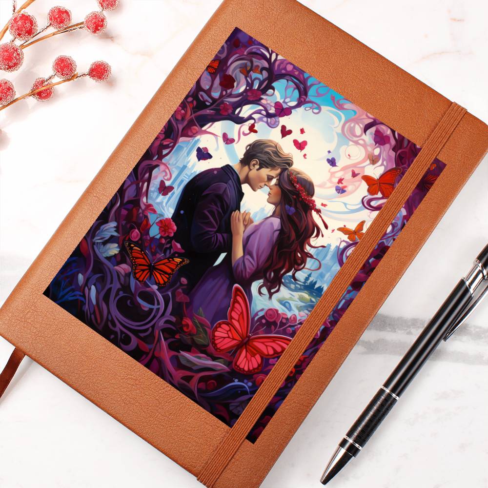 Valentine's Day Art 320 - Vegan Leather Journal