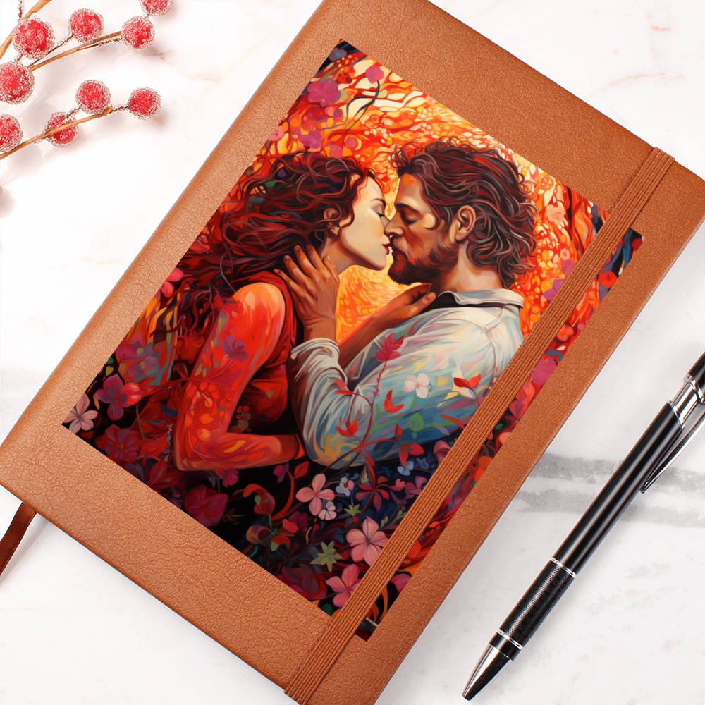 Valentine's Day Art 139 - Vegan Leather Journal
