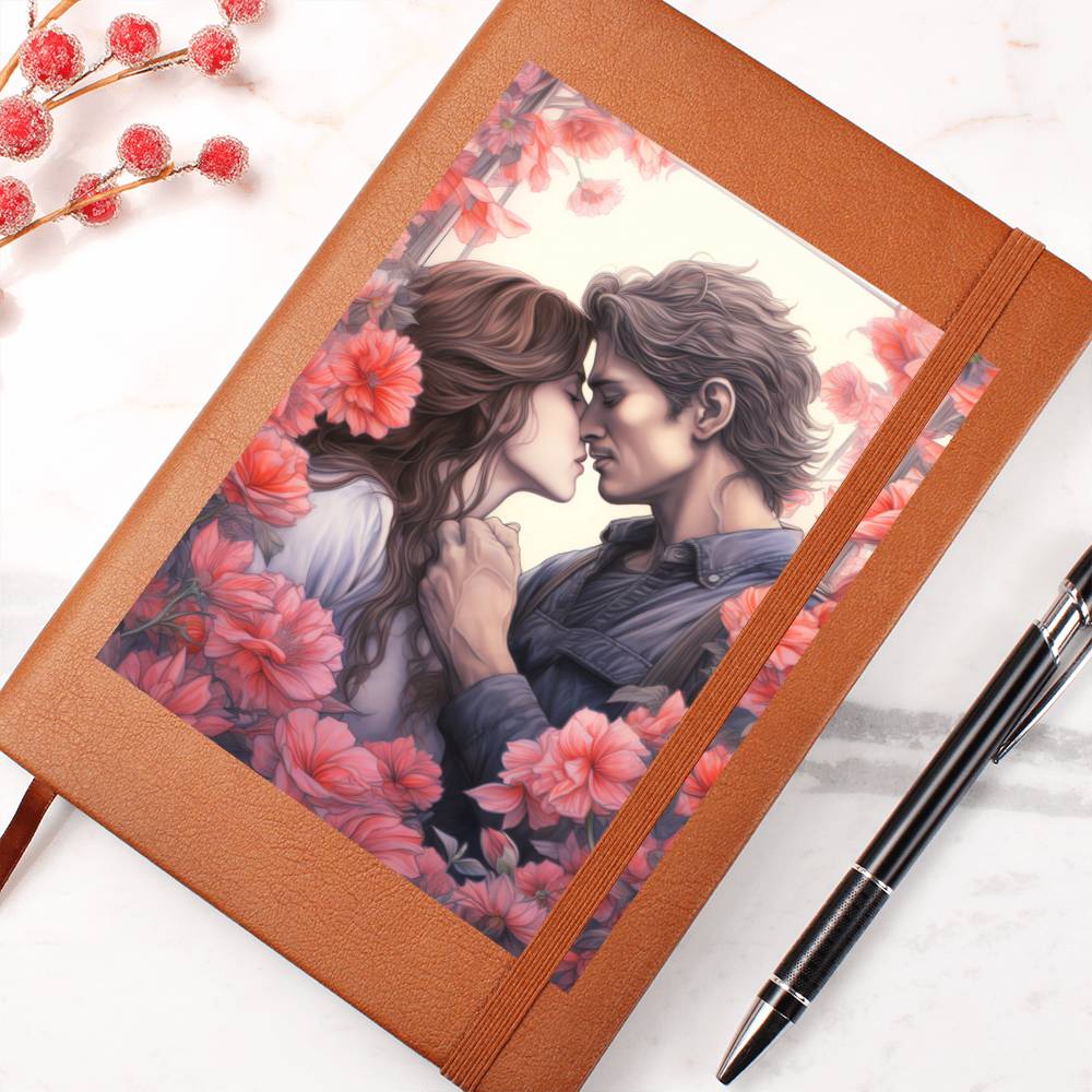 Valentine's Day Art 098 - Vegan Leather Journal