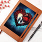 Valentine's Day Art 059 - Vegan Leather Journal